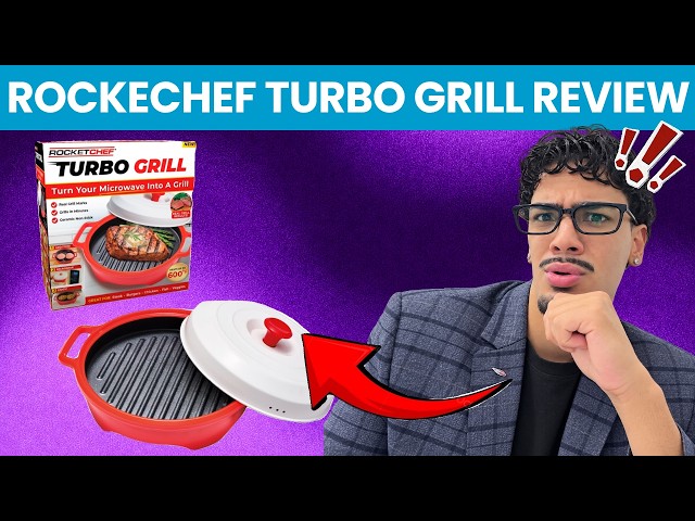 Rocket Chef Turbo Grill Review — Does This Microwave Grill Really Work?