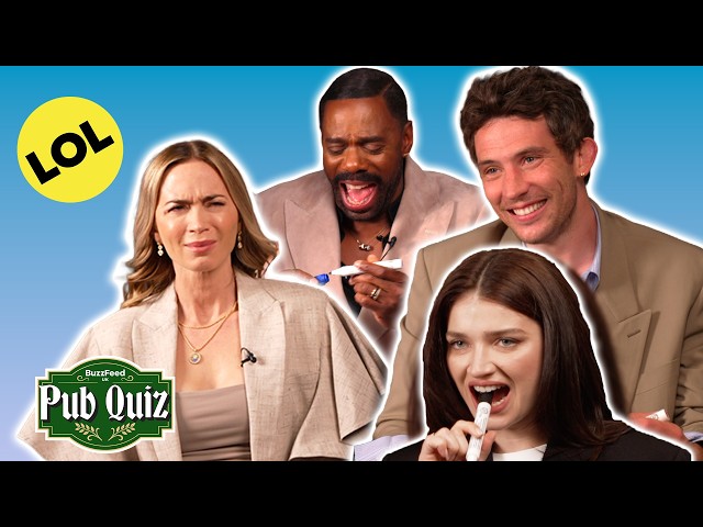 Can The Disclosure Day Cast Beat Our Alien Pub Quiz? 👽