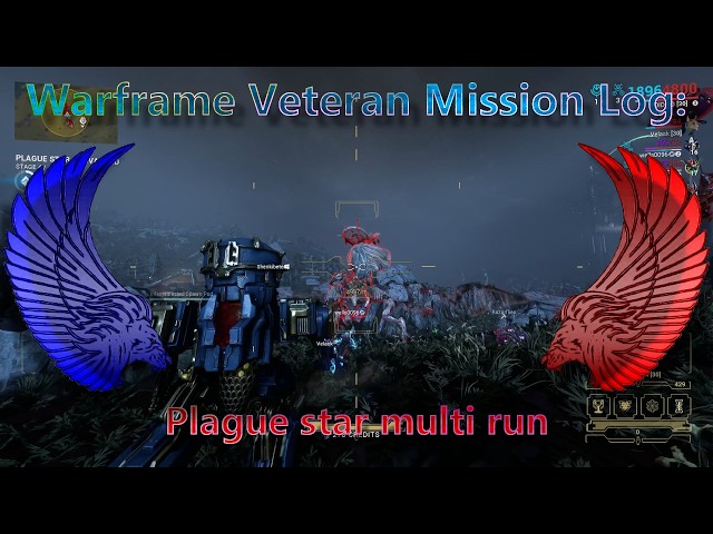 Warframe Veteran mission log | Plague star multi run
