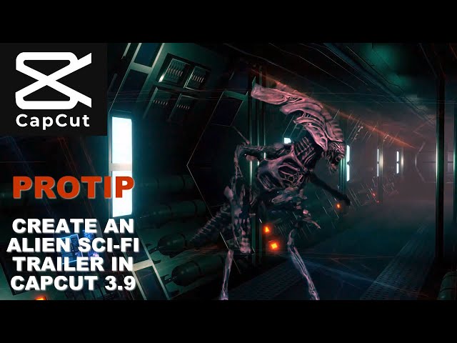 How to Create an Alien Sci-Fi Trailer in CapCut!  CapCut for Beginners!  #capcuttutorial #capcut