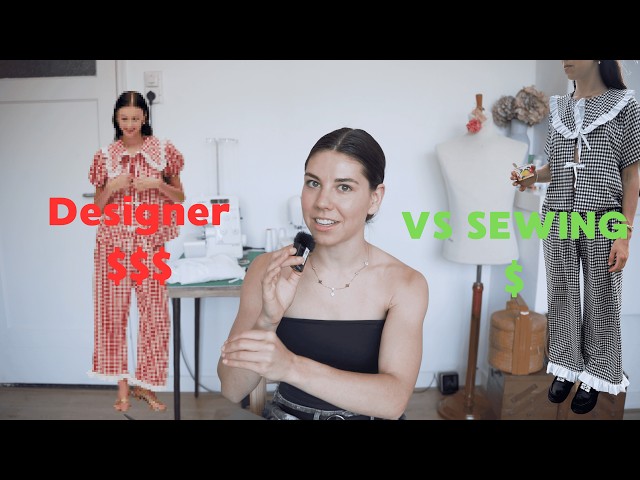 How to sew Designer-looking Clothes on a Budget
