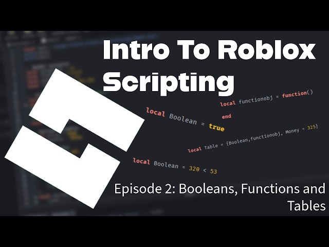 Roblox Scripting for Beginners: Episode 2