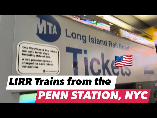LIRR train station PENN STATION, Manhattan, New York City walk through Long Island | NYC Subway