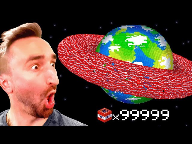 Exploding EVERY TNT Ever Made In Minecraft