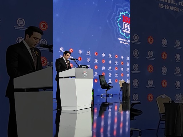 Ալեն Սիմոնյանը ստամբուլյան հարթակից ուղղել է կարեւոր մեսիջներ