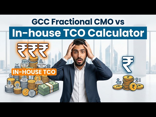 GCC Fractional CMO vs In-House TCO Calculator | Compare True Marketing Leadership Costs