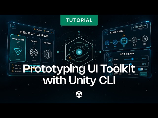 Prototyping UI Toolkit with Unity CLI