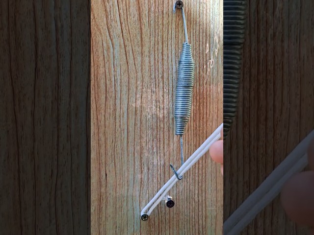 This Rope Trick Makes Installing a Spring Easy! 🤯