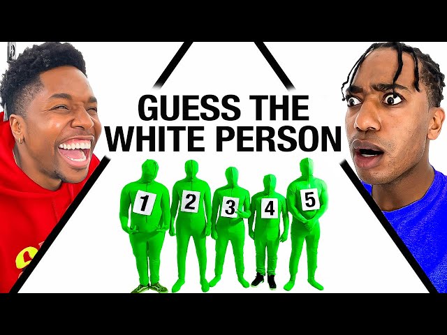 5 Black People vs 1 Secret White Person