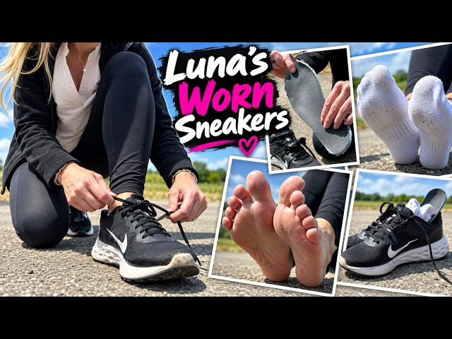 Luna’s Favorite Worn Sneakers – Close-Up Preview