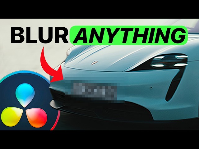 How to Blur a Subject in Davinci Resolve