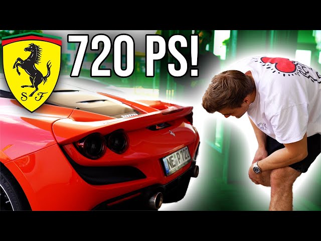 Ich fahre den FERRARI F8 Tributo 😍🇮🇹