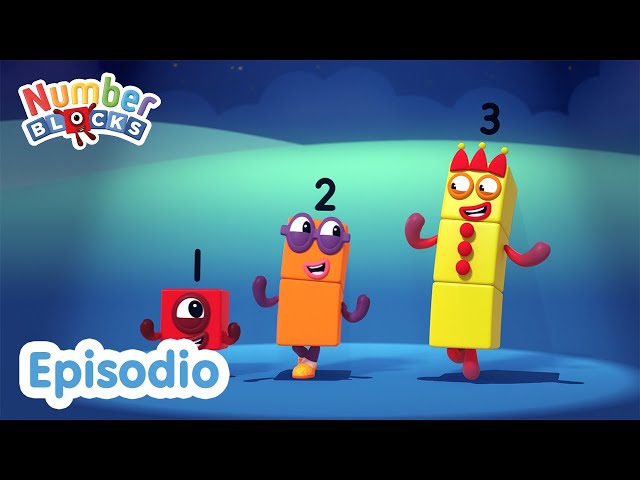 Numberblocks en Español | Episodios completos | Tres
