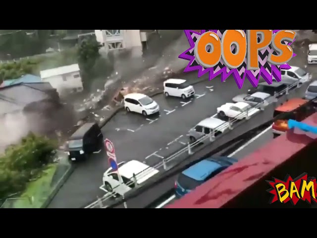 Terrifying video shows landslide sweep through city Zastrašujući videozapis prikazuje klizište Atami