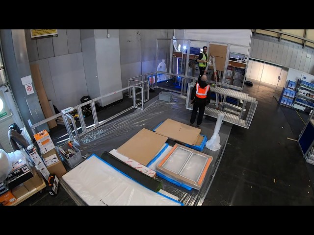 Worx stand build timelapse