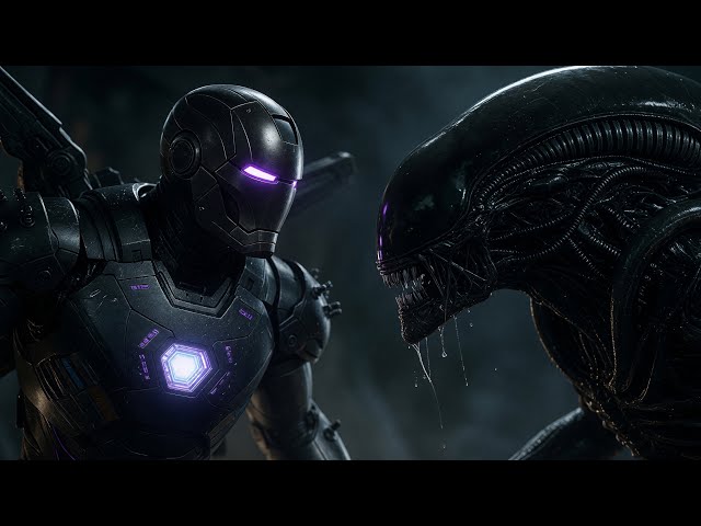 Iron Man Supreme VS Xenomorph Aliens | The Dark Planet