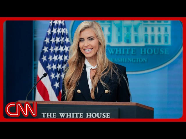 Press Secretary Katie Zacharia's first full WH briefing