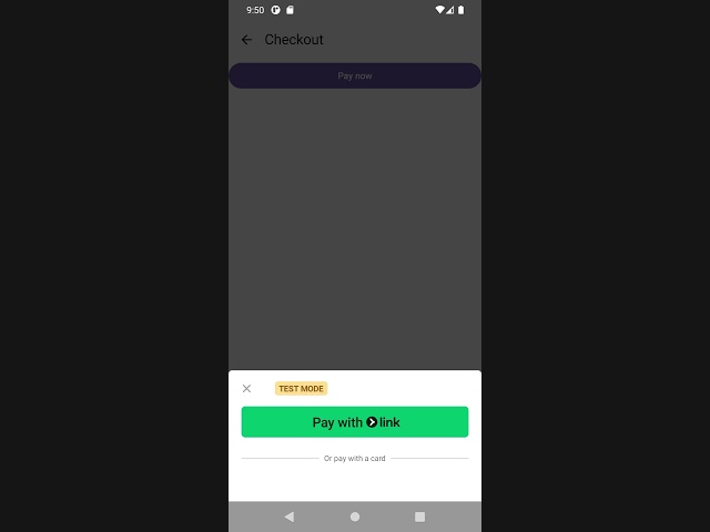 Android Kotlin Stripe Payment