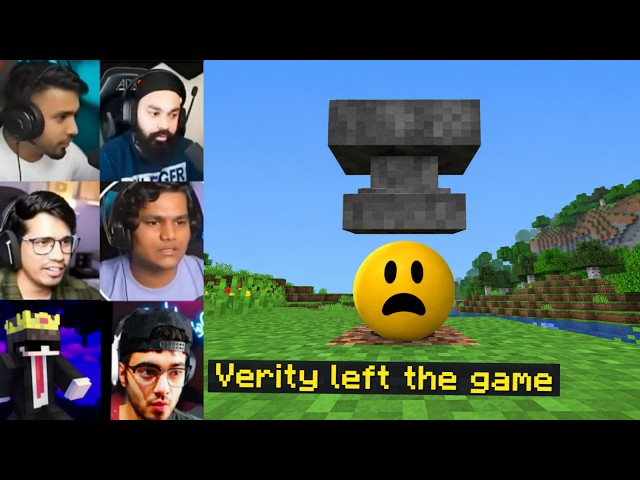 Indian gamers Troll Verity in Minecraft 😂