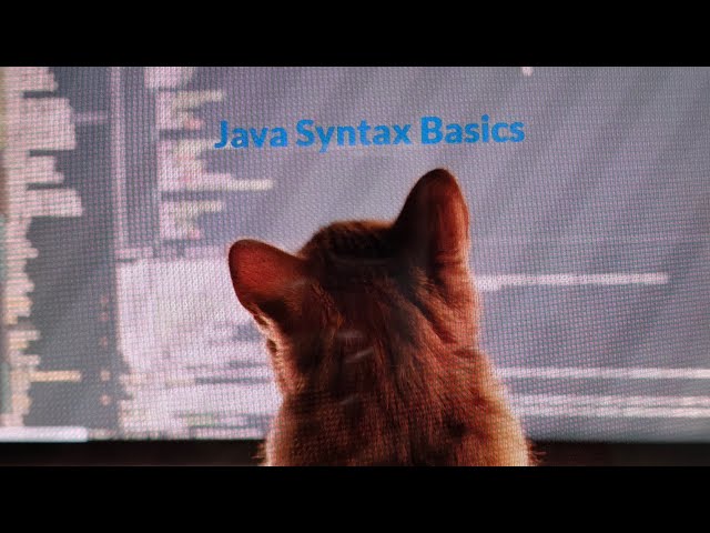 Java Syntax Explained | Learn Java Basics for Beginners