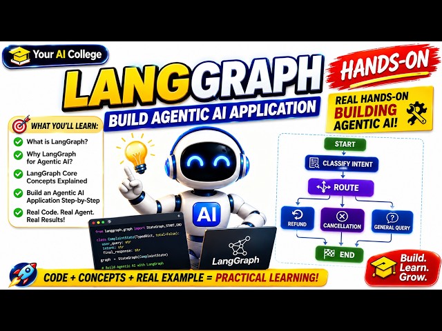 LangGraph Explained 🚀 | Why LangGraph? Build Your First Agentic AI App – Part 1