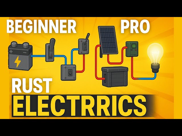 🔌🌩 RUST | Electricity guide | Beginner to PRO in 10 minutes 🔌🌩