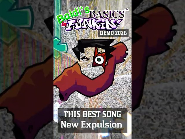 This best song Expulsion! Baldi's Basics In Funkin ##baldibasics #ytshorts #fnfmod