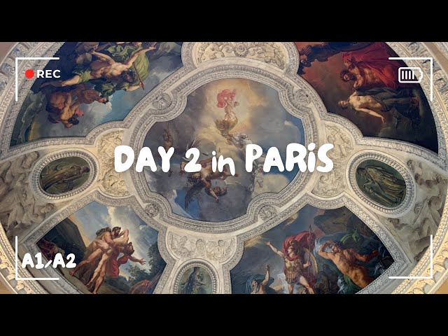A1/A2 English Listening | Day 2 in Paris 🇫🇷