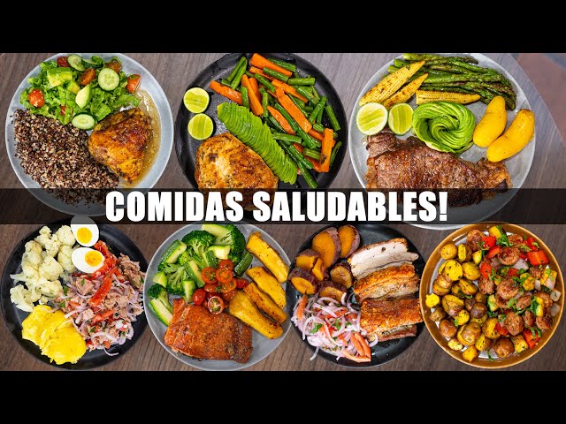 RECETAS SALUDABLES, 7 comidas fácil y ricos para hacer en casa | Abelca