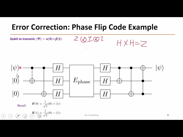 L29-1 Quantum Error Correction and Shor's 9 qubit Code