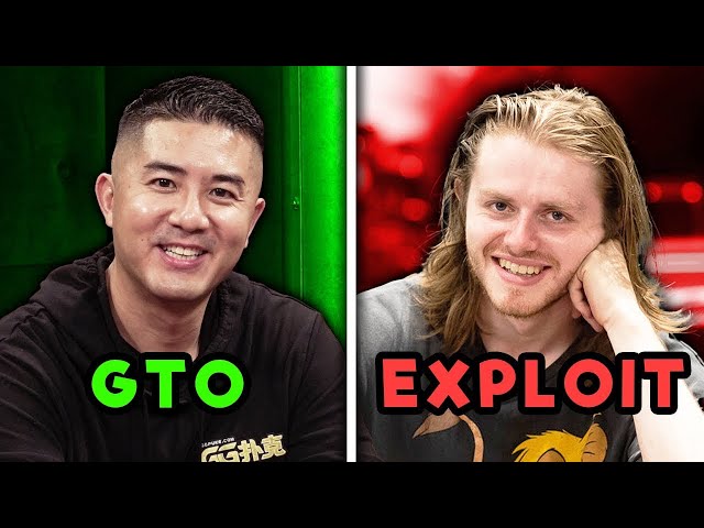 When GTO Poker Meets EXPLOIT! [Charlie Carrel vs Andy Stacks]
