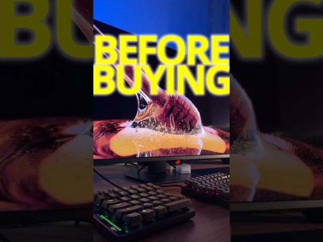 Watch this before buying an OLED monitor...