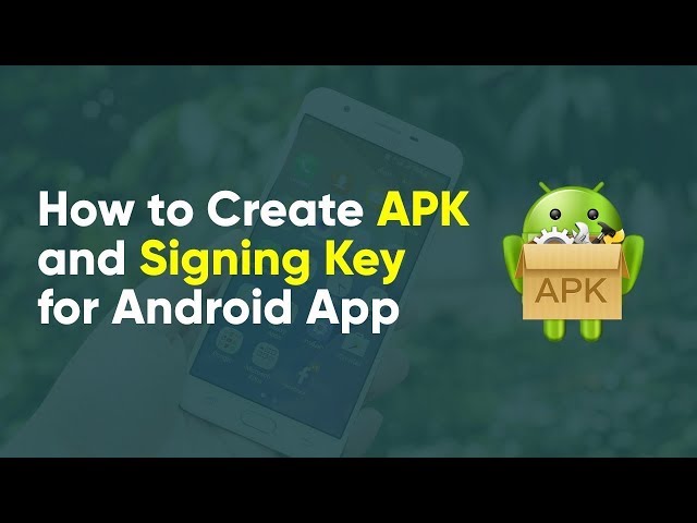 How to Create APK and Signing Key for Android App  | Phonegap Tutorial