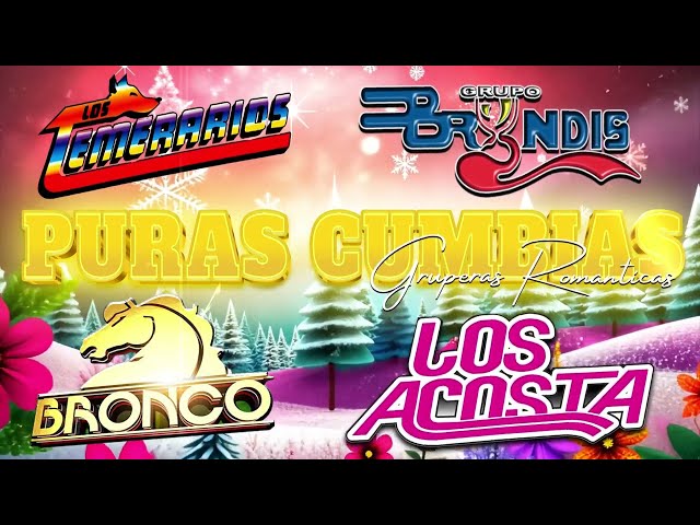 Los Temerarios, Los Bronco, Los Acosta, Los Bryndis Sus Más Hermosas Canciones Románticas del Ayer