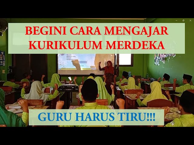 Contoh Praktik Pembelajaran Kurikulum Merdeka