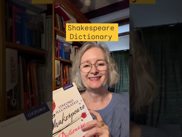 Shakespeare Dictionary | a delightful and useful book #notanad  #englishtutor #shakespeare