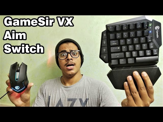 GameSir VX AimSwitch Unboxing & PUBG Emulator Gameplay