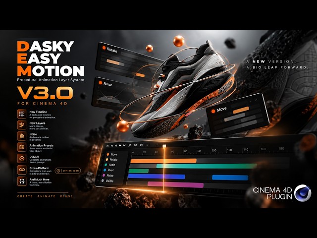 A New Way to Animate in Cinema 4D | DEM V3.0 Full Tutorial