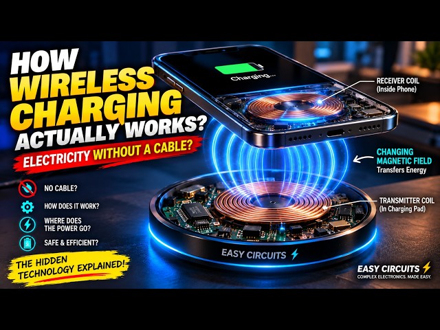How Does Wireless Charging Work? ⚡ The Hidden Technology Explained
