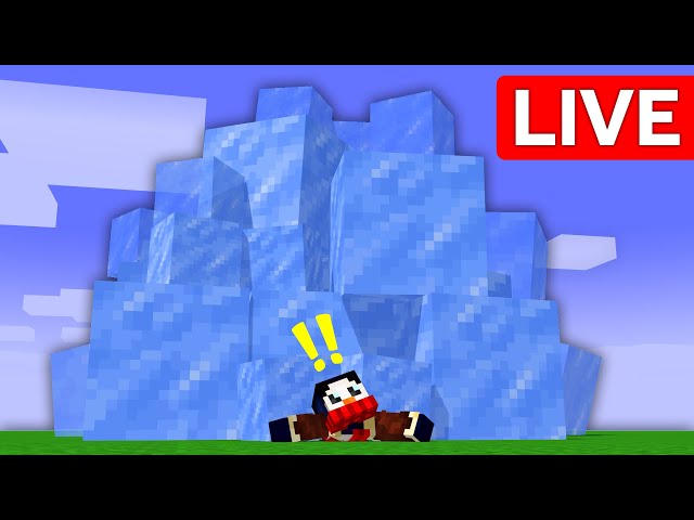 🔴 Mining WAY Too Much Ice on Skyblock Kingdoms