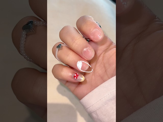 Cute nails ✨🧣 Mario  #cutenails #nails #nailsdesign #venail