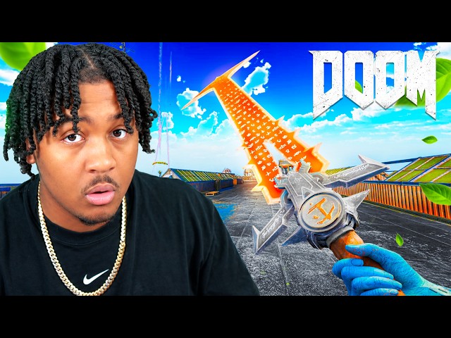 THE NEW DOOM SLAYER SWORD IS CRAZY ON WARZONE 😭🔥