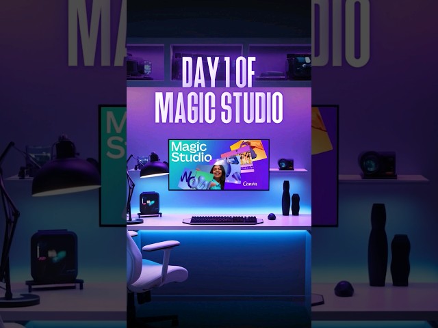 Canva Magic Design Tutorial ✨️  #canva #viral #design