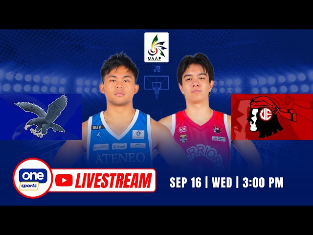 LIVE: ATENEO vs UE | UAAP SEASON 89 MEN’S BASKETBALL | SEP 16, 2026