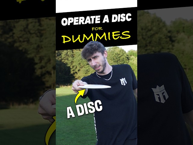 How to Operate a Disc for DUMMIES