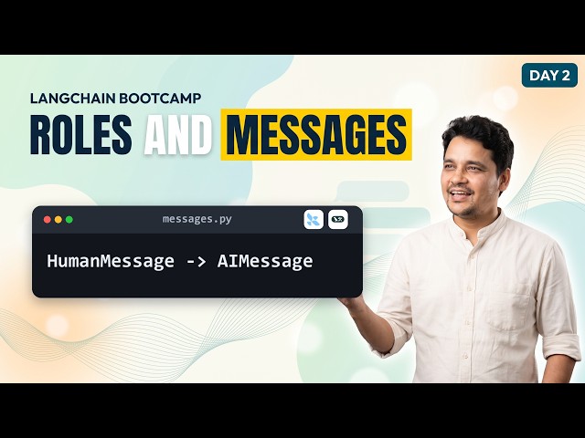 LangChain Tutorial for Beginners: Messages, Roles and LangSmith Setup