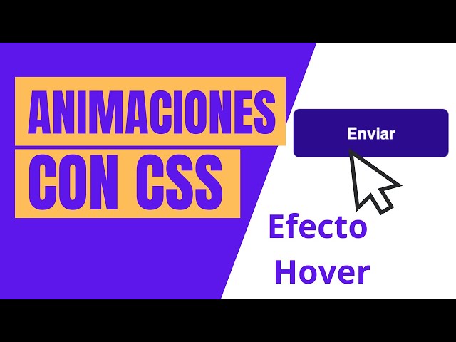Creando un botón animado con CSS