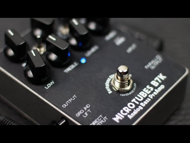 Darkglass Electronics Microtubes B7K Bass Overdrive - BASS Demo