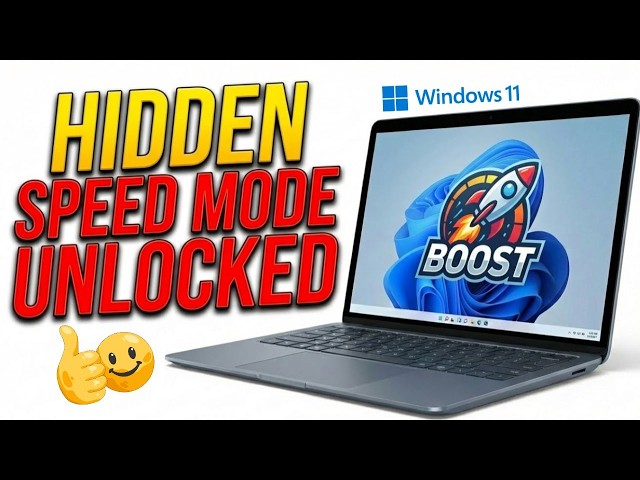 Speed Up Windows 11 in 2 Minutes with This Simple But Powerful Tweaks!