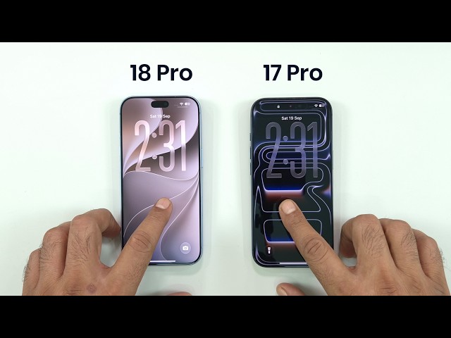 iPhone 18 Pro vs iPhone 17 Pro - Speed Test